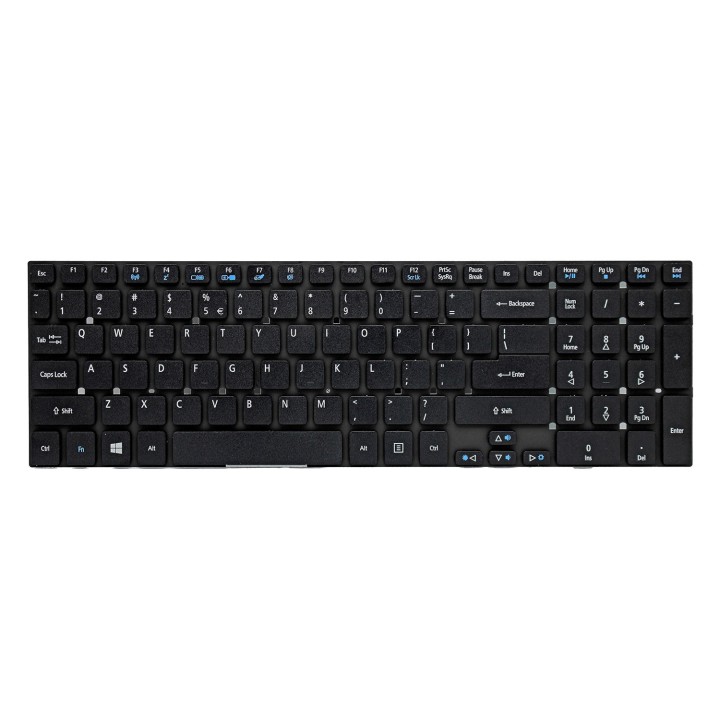 کیبورد لپ‌تاپ ایسر E1-570 (Aspire | اینتر کوچک بدون فریم)
