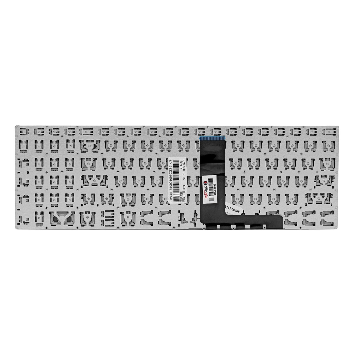 کیبورد لپ‌تاپ لنوو IdeaPad 320-15 (با کلید پاور | اینتر کوچک | بدون فریم)