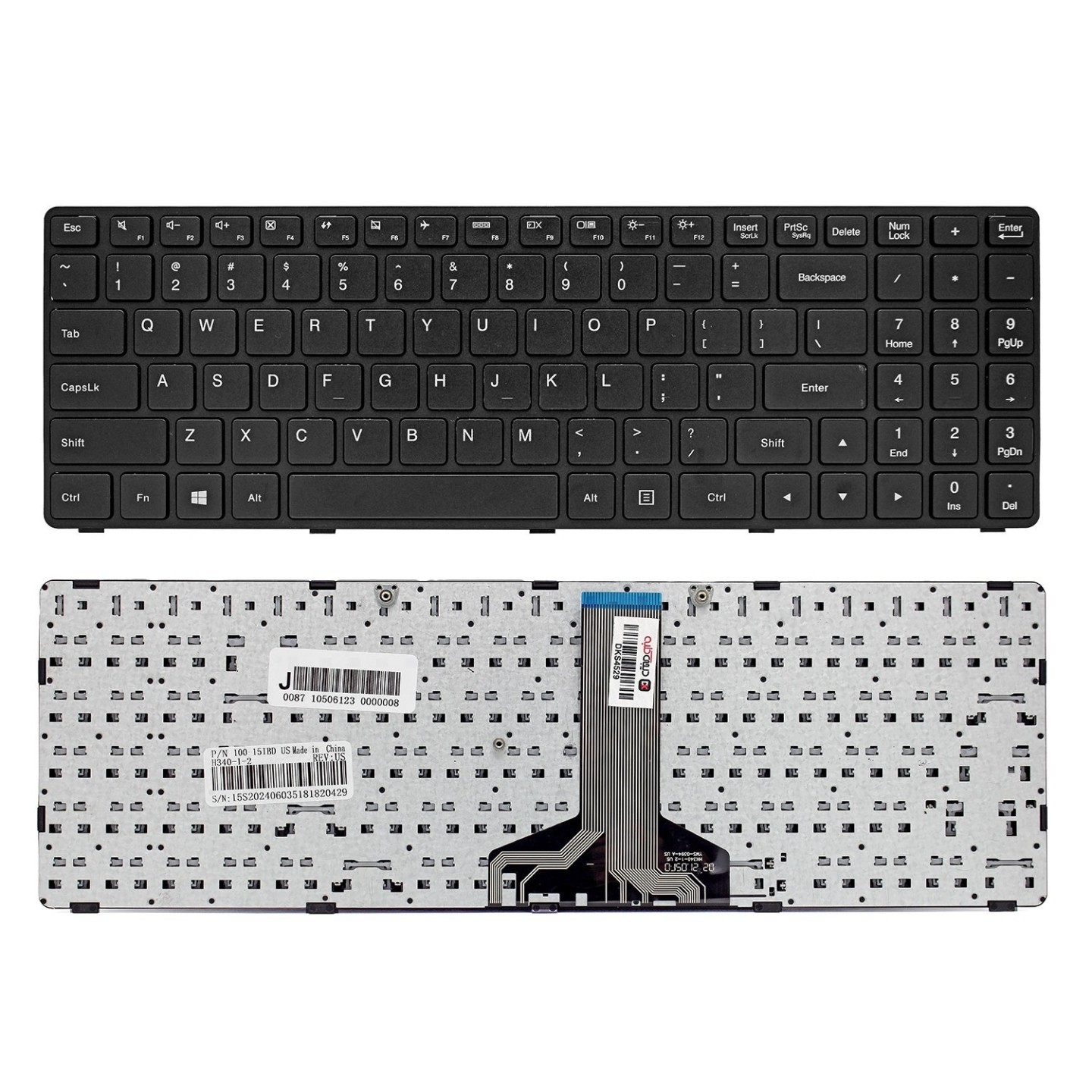 کیبورد لپ‌تاپ لنوو IdeaPad 100-15 ®
