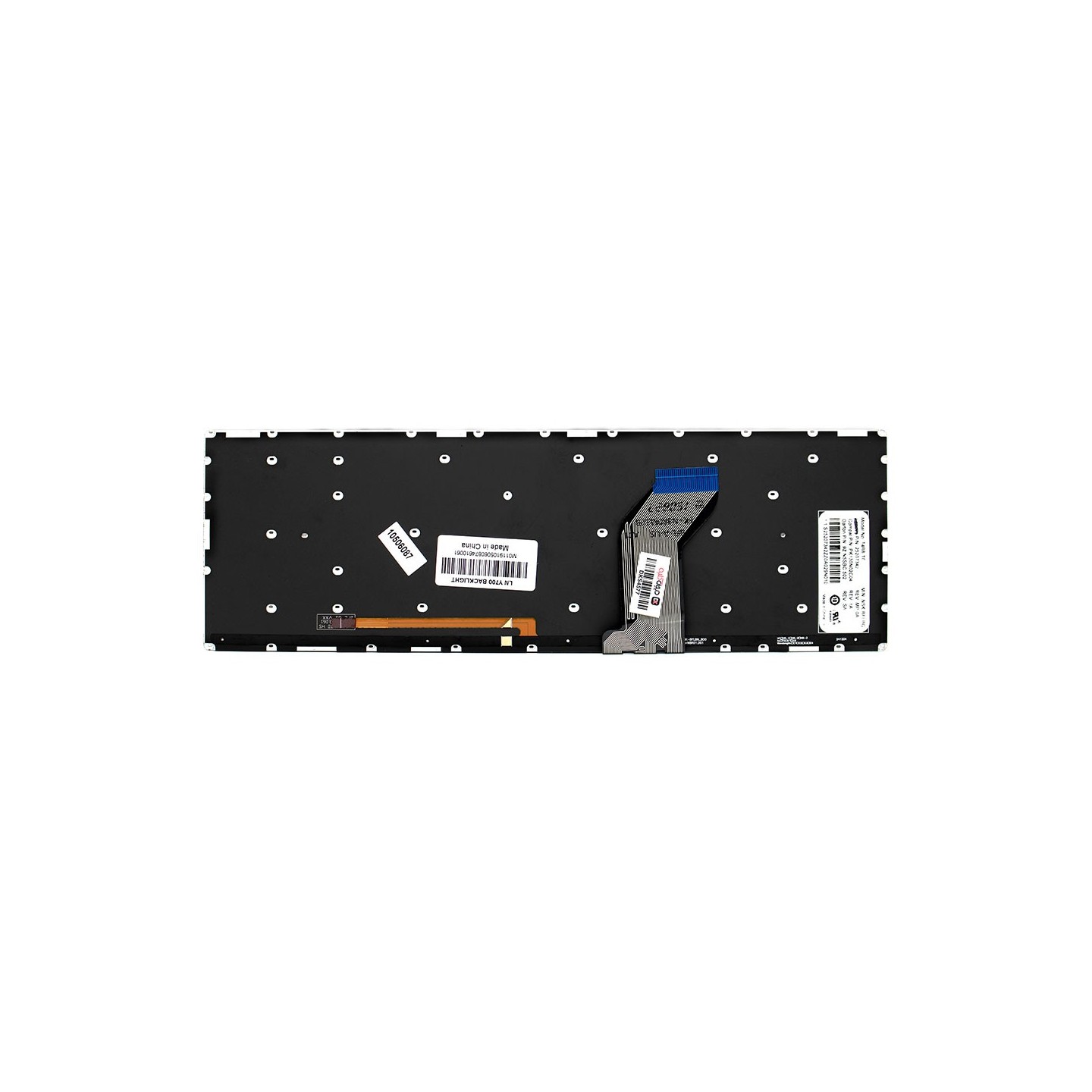 کیبورد لپ‌تاپ لنوو Y700 Touch (IdeaPad | با بکلایت بدون فریم) ®