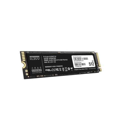 حافظه اس‌اس‌دی کلو CRAS C710(ظرفیت 512 گیگابایت | M.2 NVMe)