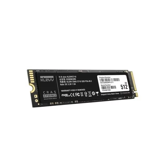 حافظه اساسدی کلو CRAS C710(ظرفیت 512 گیگابایت | M.2 NVMe) حافظه اساسدی کلو CRAS C710(ظرفیت 512 گیگابایت | M.2 NVMe)