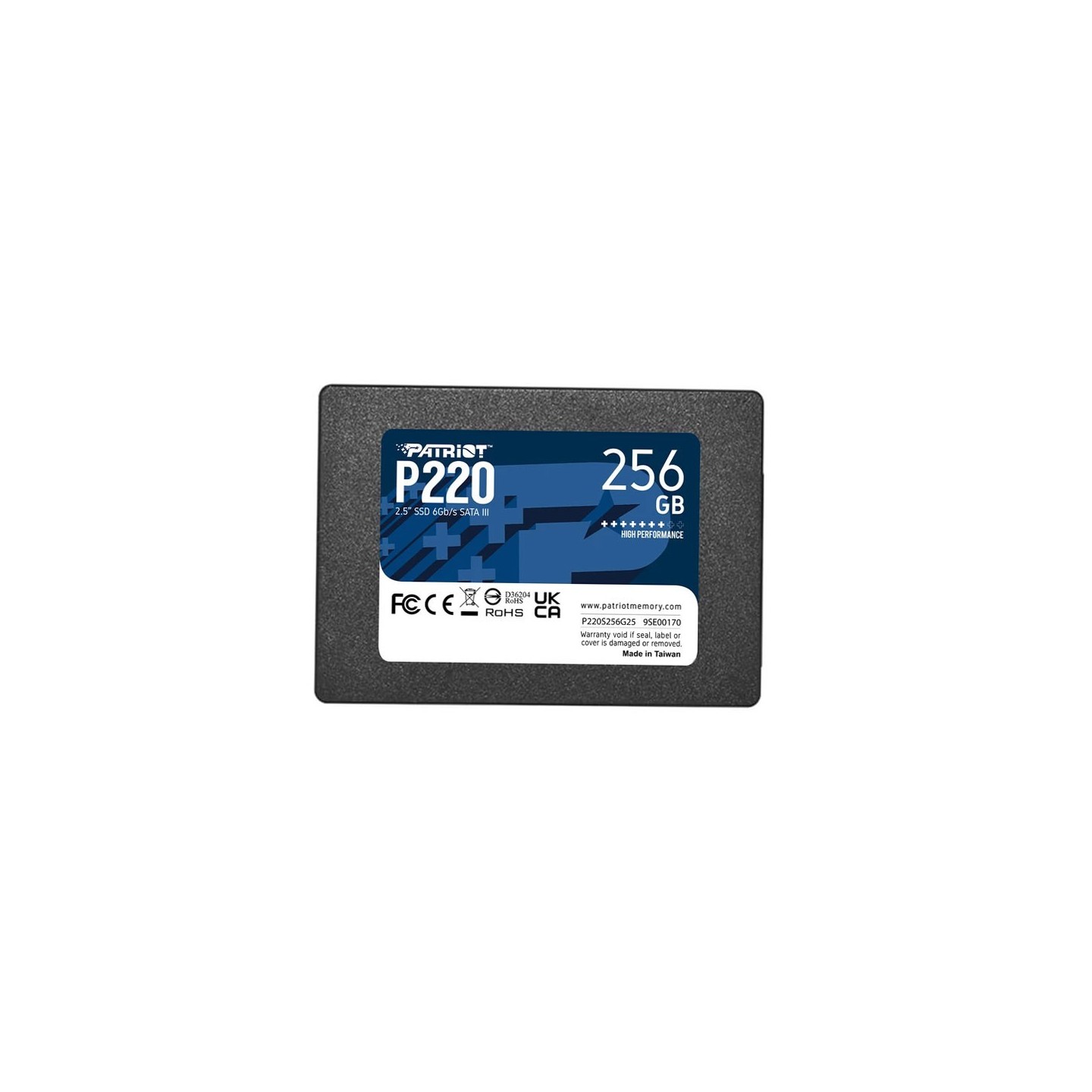 حافظه اس‌اس‌دی پتریوت P220 (ظرفیت 256 گیگابایت)