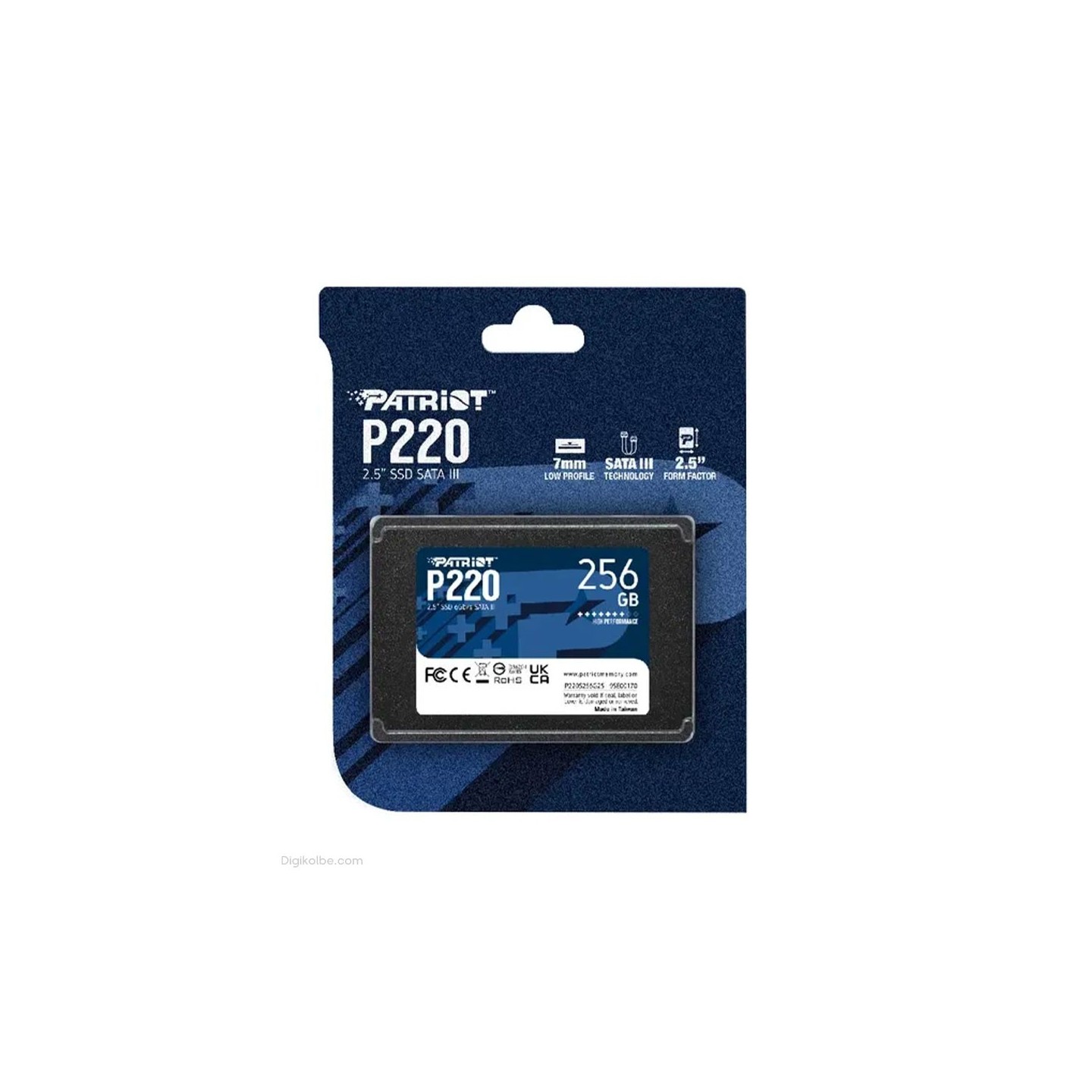 حافظه اس‌اس‌دی پتریوت P220 (ظرفیت 256 گیگابایت)