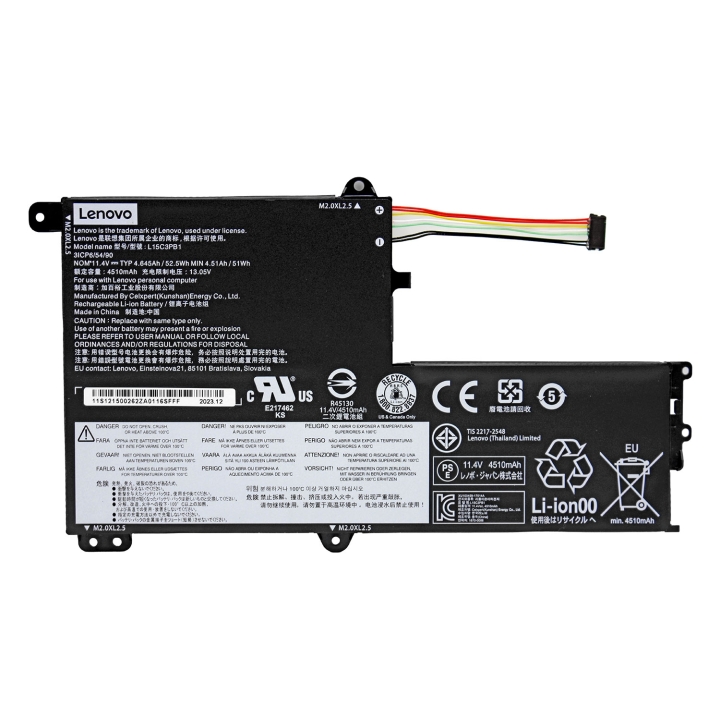 باتری لپ‌تاپ لنوو L15C3PB1