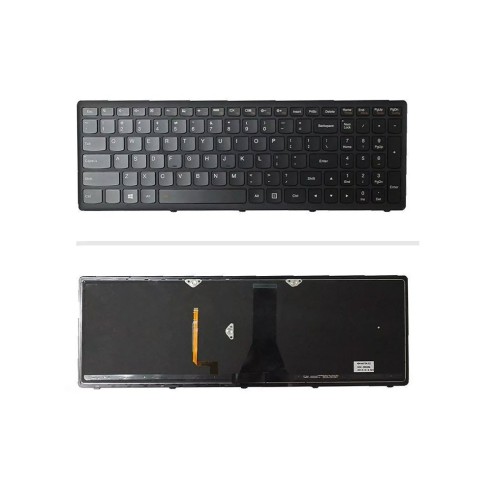 کیبورد لپ‌تاپ لنوو Z50-70 (IdeaPad | با بکلایت | فريم)