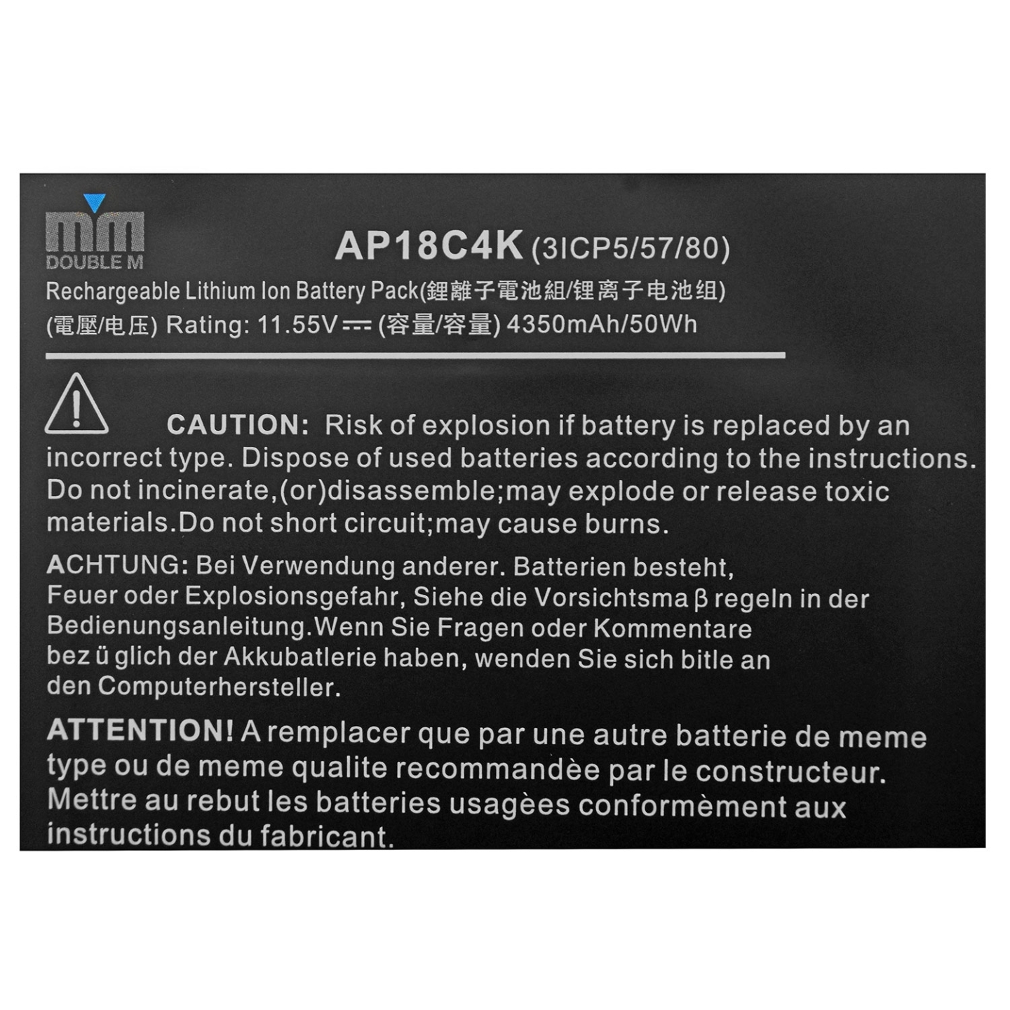 باتری لپ‌تاپ ایسر A514-52 (Aspire 5)