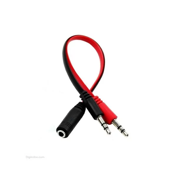 کابل تبدیل صدا رویال ( 1 سر مادگی به 2 سر نری ) کابل تبدیل صدا رویال ( 1 سر مادگی به 2 سر نری )