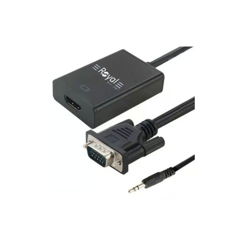 تبدیل VGA به HDMI رویال ( با کابل صدا و برق )