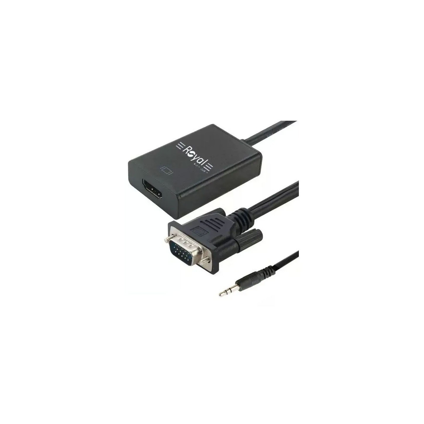 تبدیل VGA به HDMI رویال ( با کابل صدا و برق )