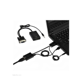 تبدیل VGA به HDMI رویال ( با کابل صدا و برق )