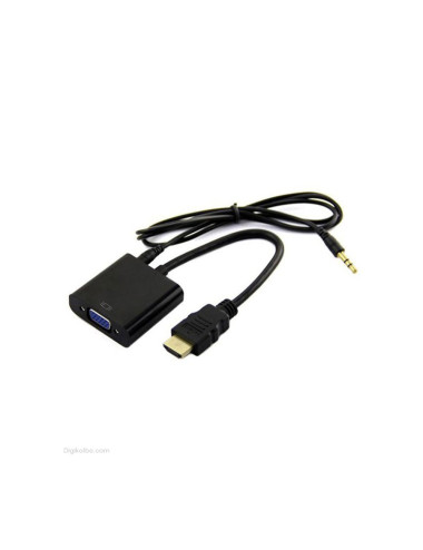 تبدیل HDMI به VGA با کابل صدا برند دیتِچ