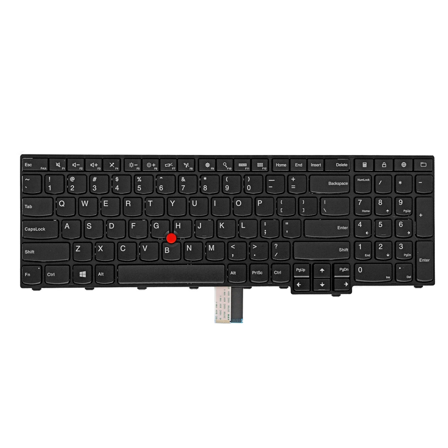 کیبورد لپ‌تاپ لنوو E540 (ThinkPad | با ماوس | با فریم) ®