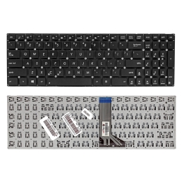کیبورد لپ‌تاپ ایسوس K555 (اینتر کوچک | بدون فریم | فلت 12 سانتی متر)