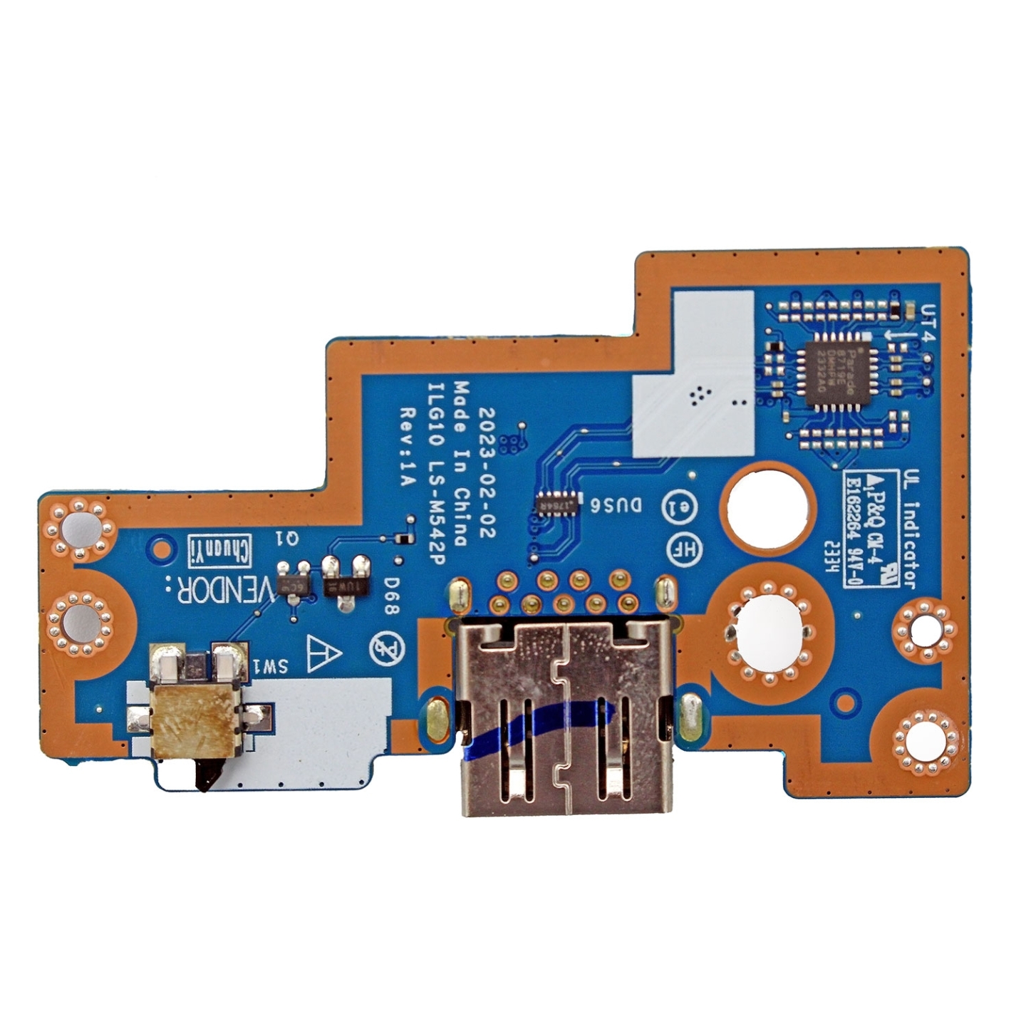 برد USB لپ‌تاپ لنوو LOQ 15IRH8 (اورجینال | LS-M542P)