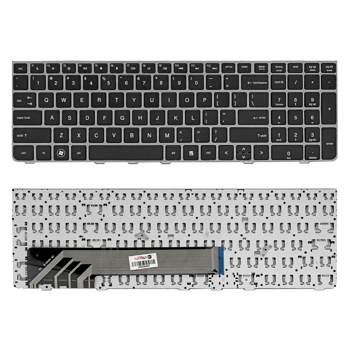 کیبورد لپ‌تاپ اچ‌پی 4530 (ProBook | بافریم) ®