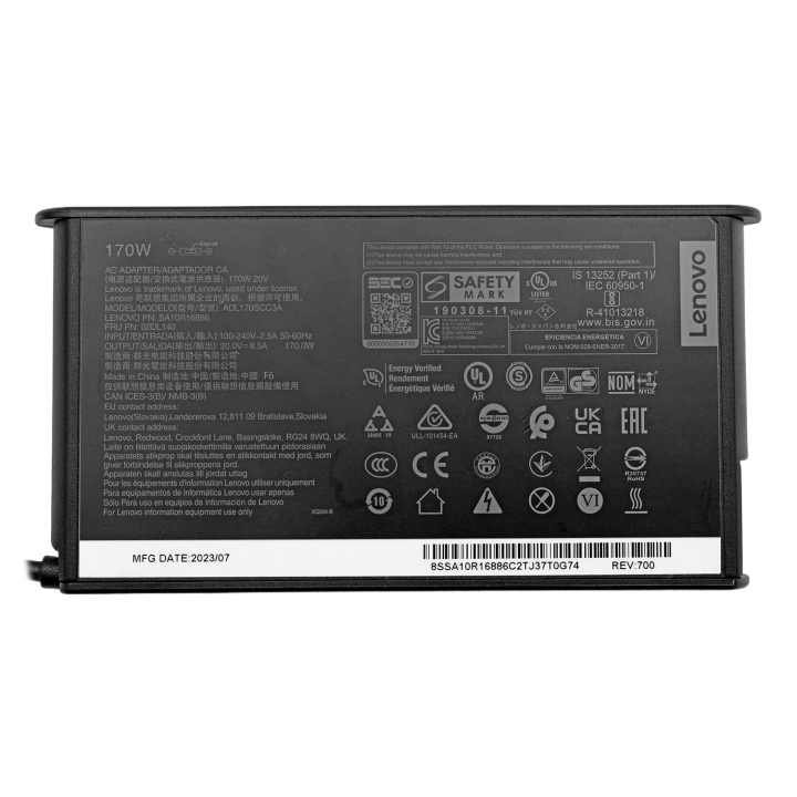 شارژر لپ‌تاپ لنوو W541 (ThinkPad)