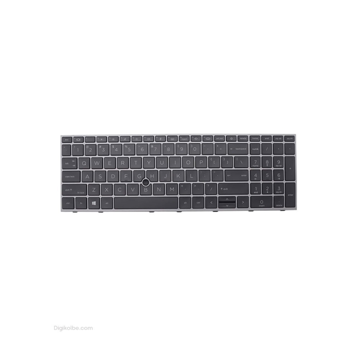 کیبورد لپ‌تاپ اچ‌پی G7 (ZBook Fury 15 | با ماوس و با بکلایت)