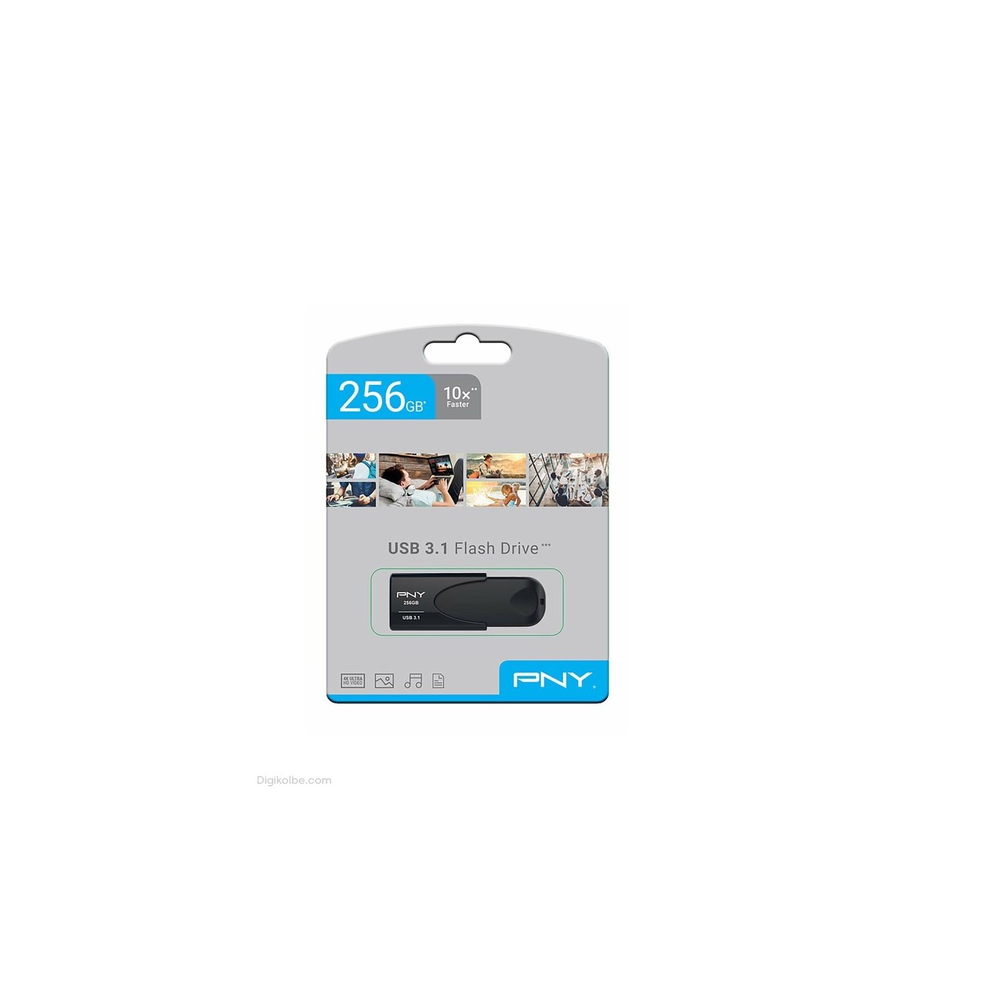 فلش 4 Attache پی‌ان‌وای 256 گیگابایت سرعت انتقال عالی