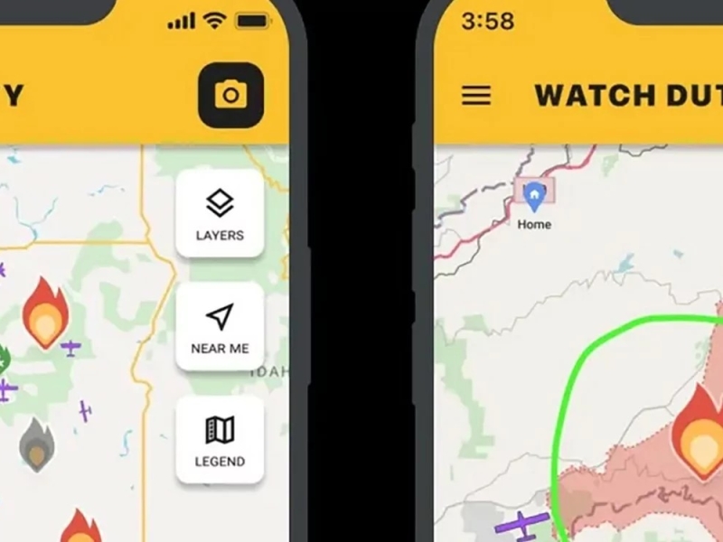 اپلیکیشن Watch Duty در طول آتش‌سوزی‌های این هفته در لس‌آنجلس 2 میلیون بار دانلود