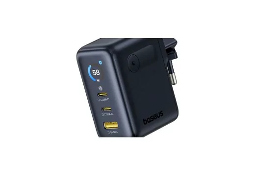 شارژر سریع جدید Baseus با توان ۱۰۰ وات و نمایشگر دیجیتال معرفی شد.