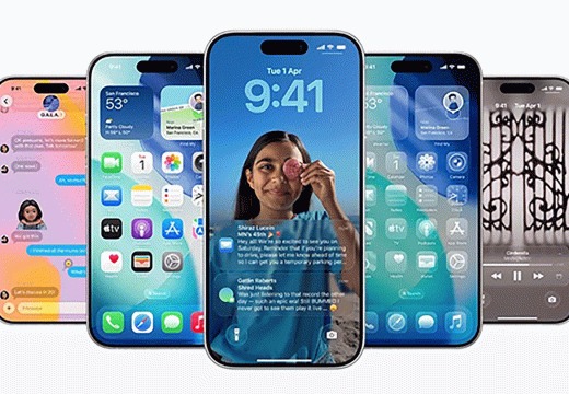 «سیستم‌عامل iOS 26 اپل با طراحی جدید Liquid Glass اکنون برای همه کاربران در دسترس است.»